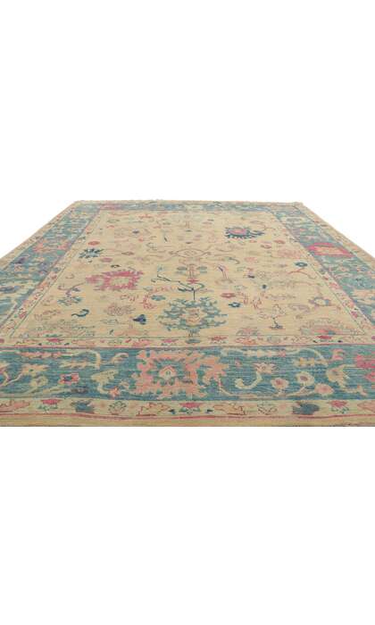8 x 10 Contemporary Oushak Rug 80720