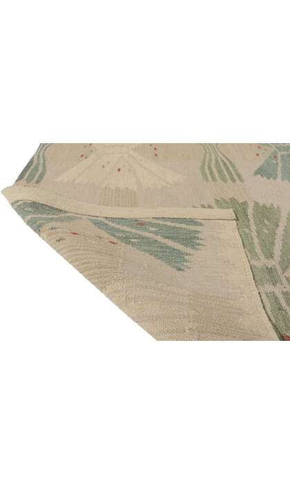 9 x 11 Scandinavian Modern Swedish Inspired Kilim Rug 30797