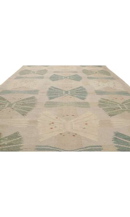 9 x 11 Scandinavian Modern Swedish Inspired Kilim Rug 30797