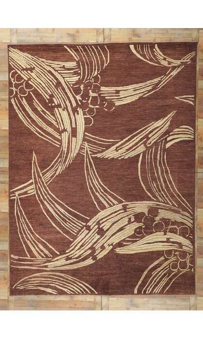 9 x 12 Biophilic Organic Modern Area Rug 80740