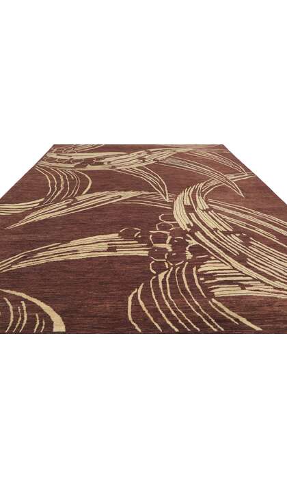 9 x 12 Biophilic Organic Modern Area Rug 80740