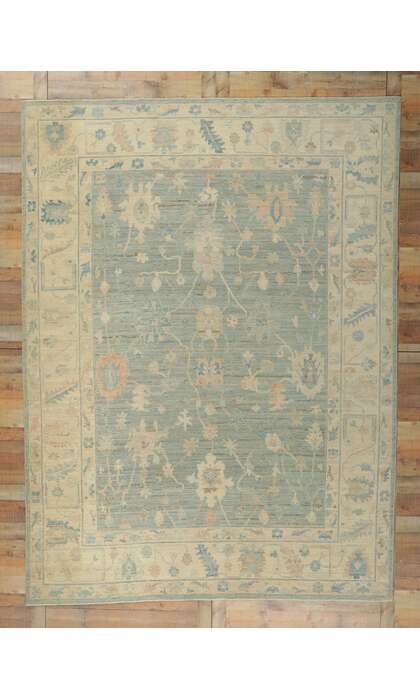 9 x 12 Contemporary Oushak Rug 80916