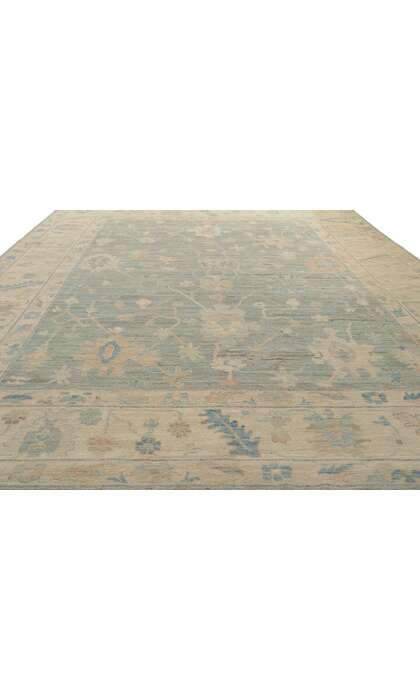9 x 12 Contemporary Oushak Rug 80916