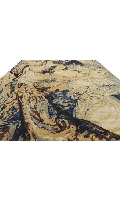 9 x 13 Biophilic Modern Rug 80755