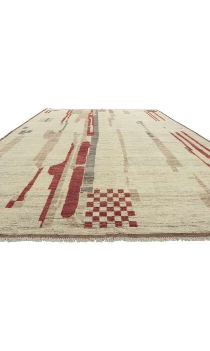 10 x 14 Modern Moroccan Area Rug 80949