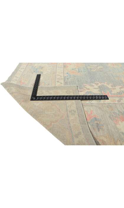 10 x 14 Colorful Oushak Rug 80923