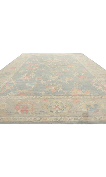 10 x 14 Colorful Oushak Rug 80923