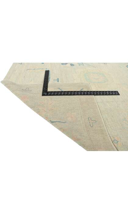 10 x 14 Muted Oushak Rug 80925