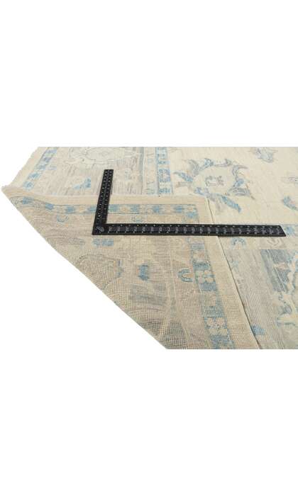 10 x 14 Vintage-Inspired Oushak Rug 80930