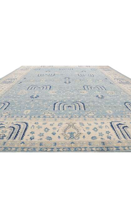 12 x 15 Colorful Oushak Modern Rug 80937