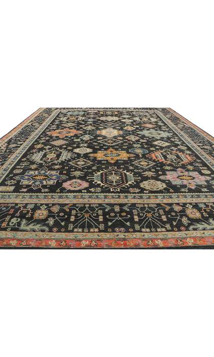 12 x 15 Colorful Oushak Rug 80938