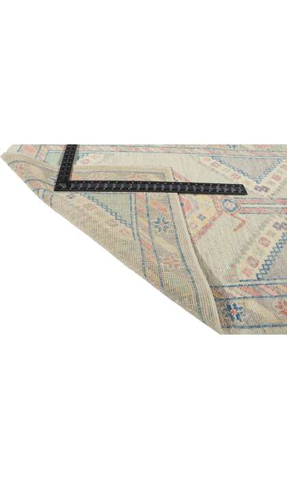 3 x 10 Colorful Oushak Runner 80831