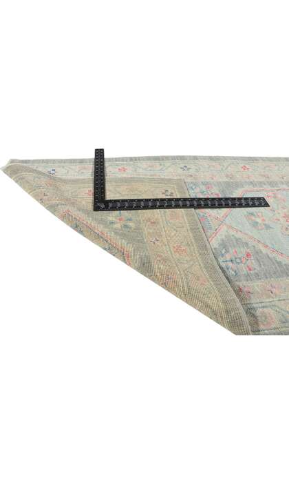 3 x 10 Colorful Oushak Runner 80835