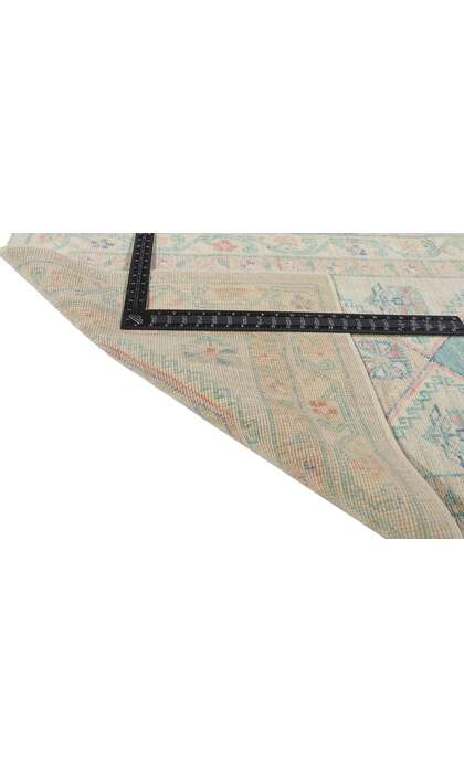 3 x 10 Colorful Oushak Runner 80836