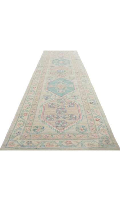 3 x 10 Colorful Oushak Runner 80836