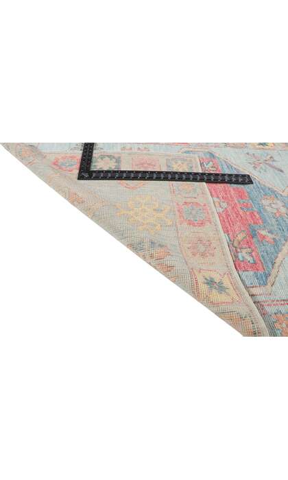 3 x 10 Colorful Oushak Runner 80859
