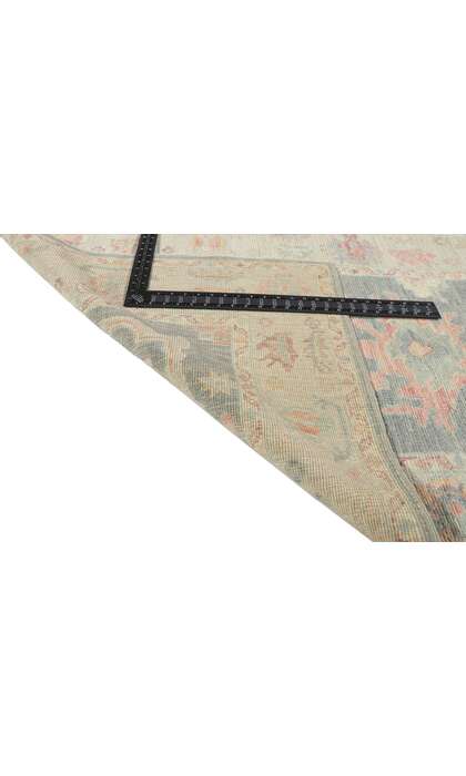 3 x 10 Colorful Oushak Runner 80860