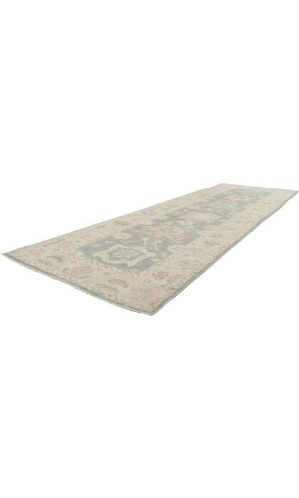 3 x 10 Colorful Oushak Runner 80860