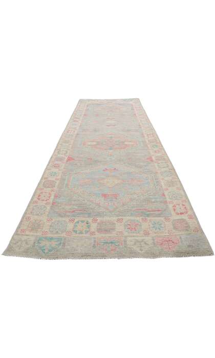 3 x 10 Colorful Oushak Runner 80862