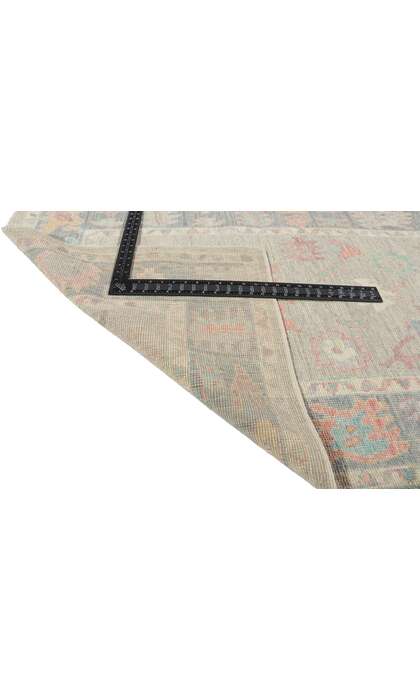 3 x 10 Colorful Oushak Runner 80865