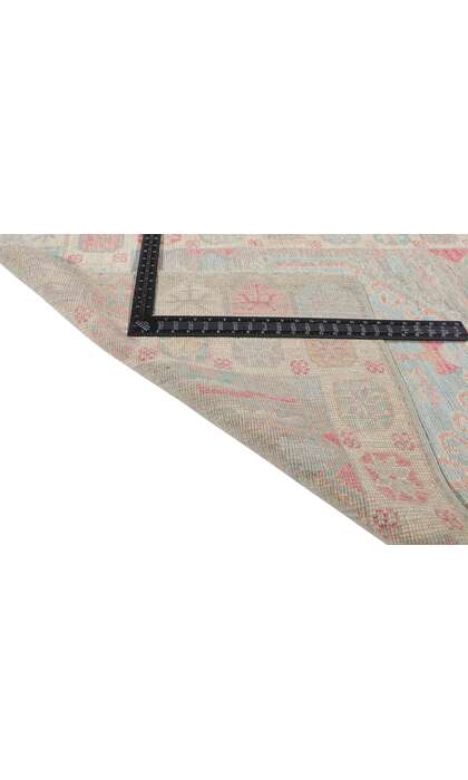 3 x 10 Colorful Oushak Runner 80866