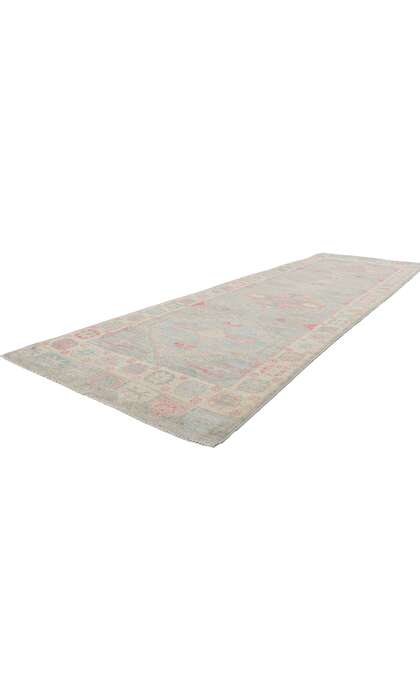 3 x 10 Colorful Oushak Runner 80866