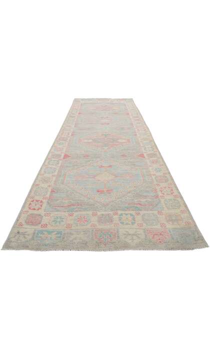 3 x 10 Colorful Oushak Runner 80866