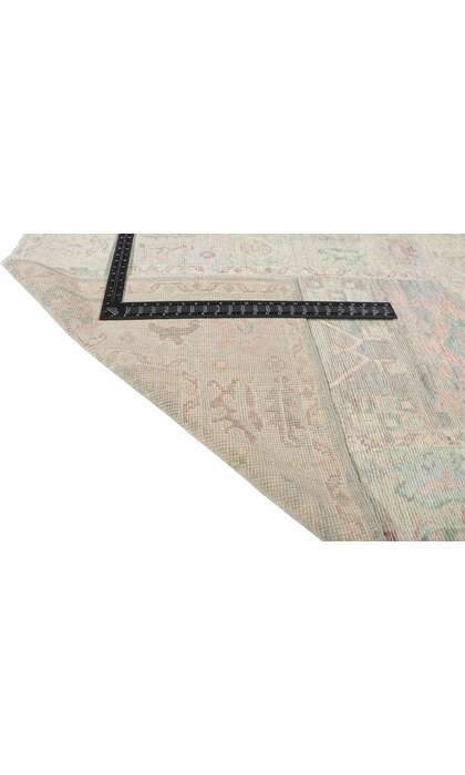 3 x 10 Modern Oushak Rug Runner 80870