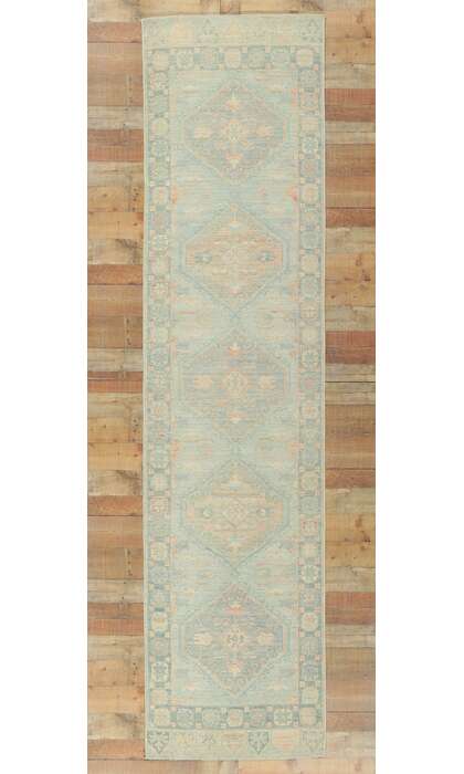 ​​3 x 12 Vintage-Inspired Oushak Runner 80877​