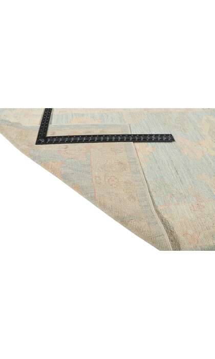 3 x 8 Colorful Oushak Runner 80853