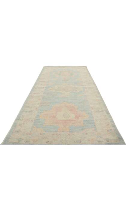 3 x 8 Colorful Oushak Runner 80853