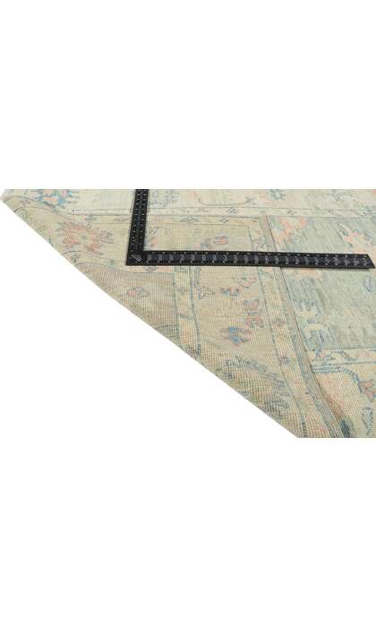 3 x 8 Colorful Oushak Runner 80854