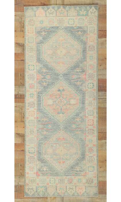 3 x 8 Vintage-Inspired Oushak Runner 80873