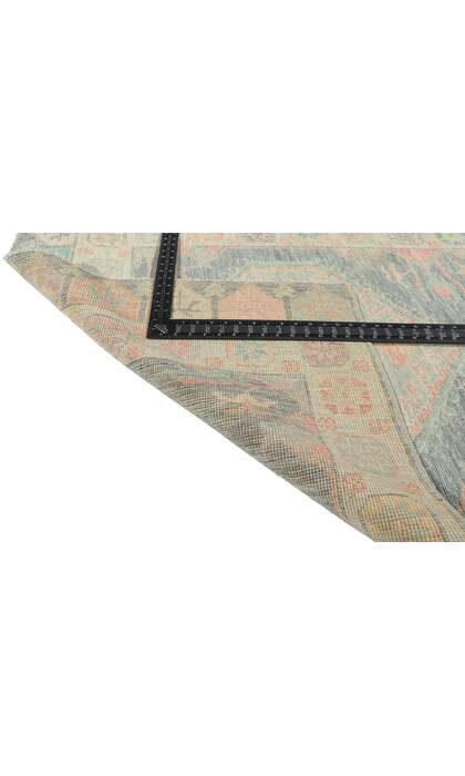 3 x 8 Vintage-Inspired Oushak Runner 80873