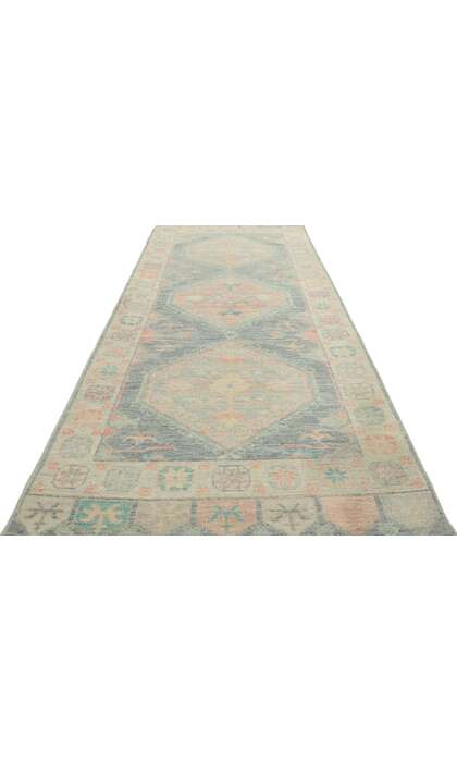 3 x 8 Vintage-Inspired Oushak Runner 80873