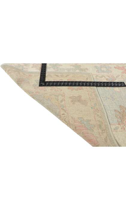 3 x 9 Colorful Oushak Runner 80868