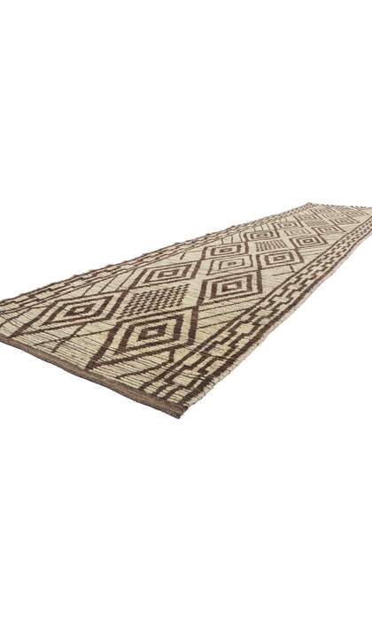 4 x 16 Earth-Tone Moroccan Runner 80778