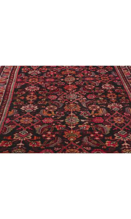 4 x 7 Antique Persian Hamadan Rug 61119
