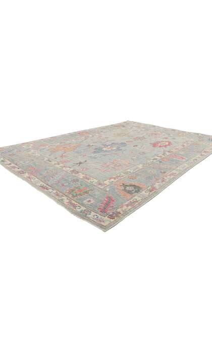5 x 7 Colorful Oushak Rug 80884