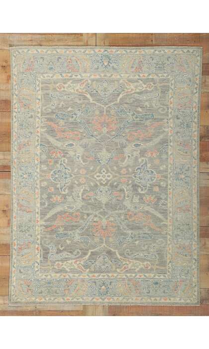 5 x 7 Colorful Oushak Rug 80885