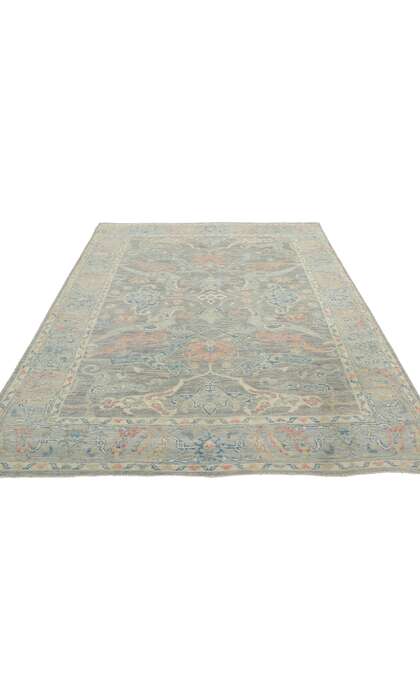 5 x 7 Colorful Oushak Rug 80885