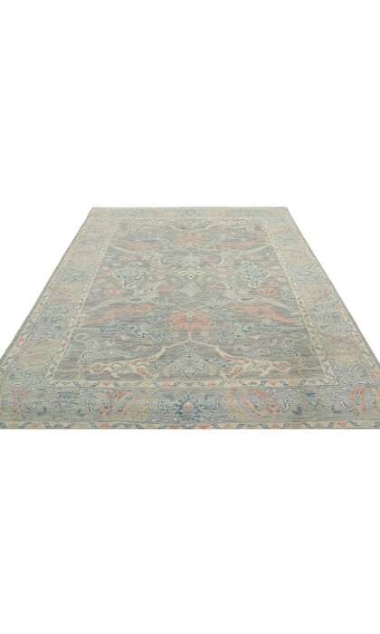 5 x 7 Colorful Oushak Rug 80885
