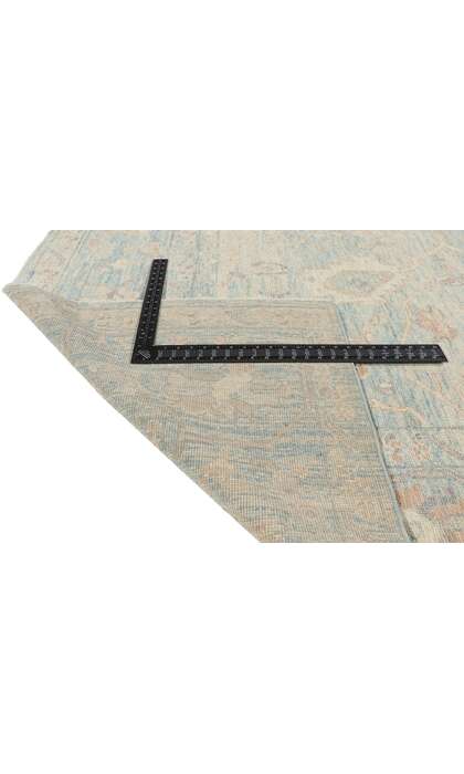 8 x 10 Vintage-Inspired Oushak Rug 80897