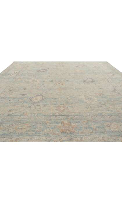 8 x 10 Vintage-Inspired Oushak Rug 80897