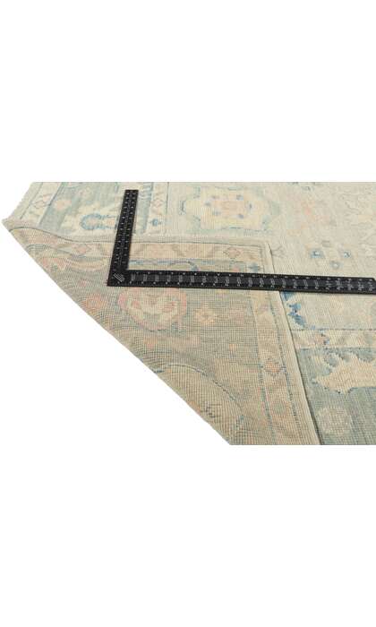 8 x 10 Modern Light Blue Oushak Rug 80900