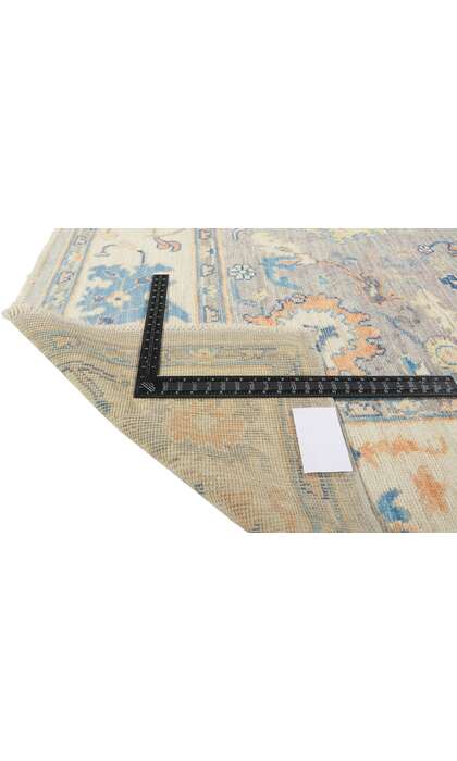 8 x 10 Colorful Oushak Rug 80961