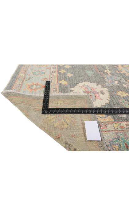 8 x 10 Colorful Oushak Rug 80970