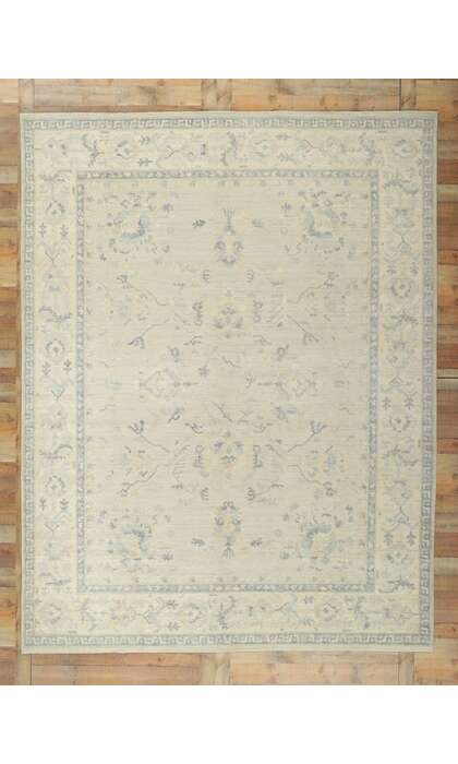 9 x 12 Vintage-Inspired Oushak Rug 80909