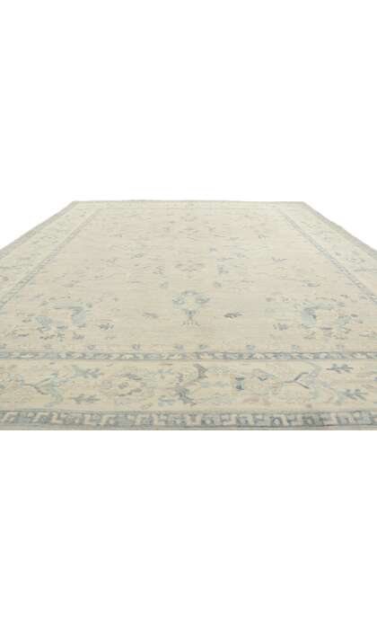 9 x 12 Vintage-Inspired Oushak Rug 80909
