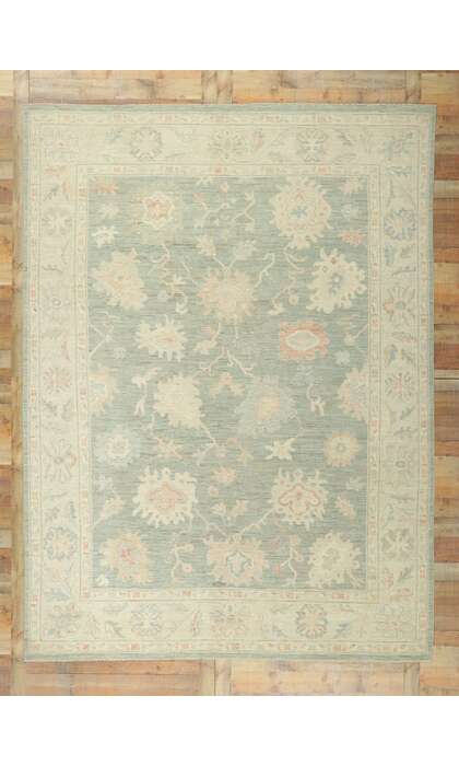 9 x 12 Contemporary Oushak Rug 80911